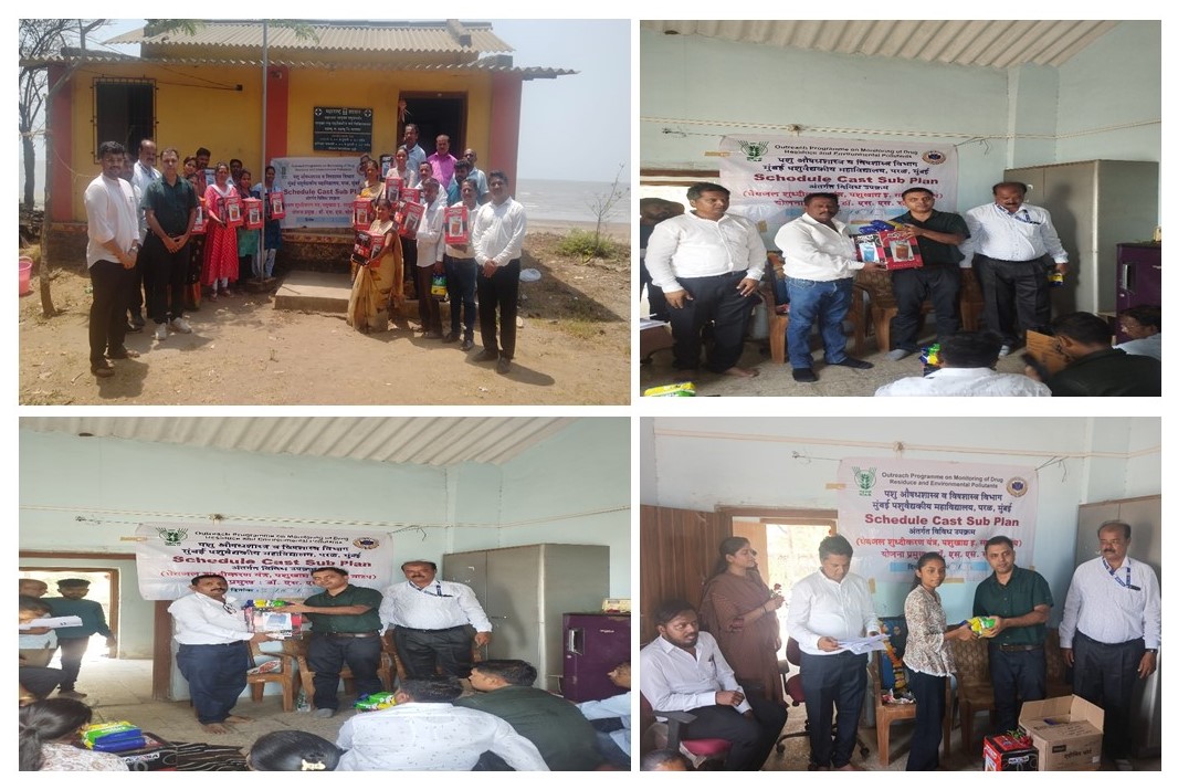 Distribution Of Animal Feed And Water Filters In Dist Dahanu